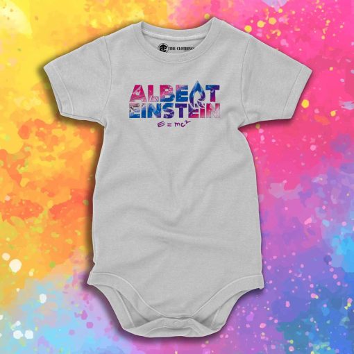 Albert Einstein Baby Onesie