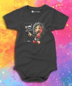 Albert Einstein Physicist Coffee Equation Baby Onesie