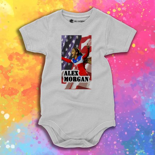 Alex Morgan Cover Baby Onesie