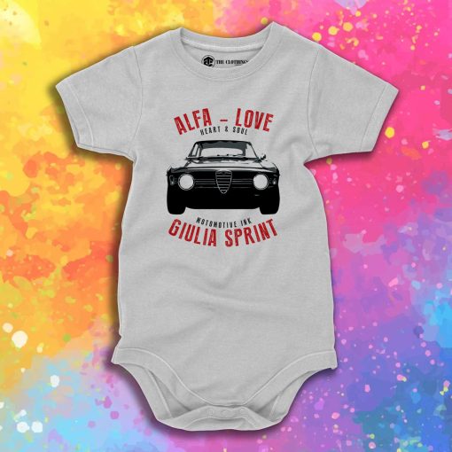 Alfa Romeo Giulia Baby Onesie