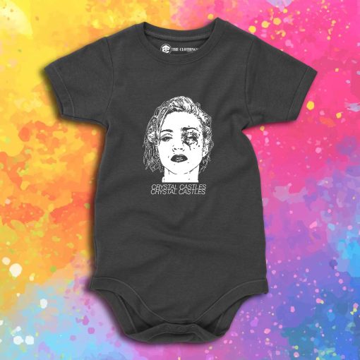 Alice Glass Crystal Castles Album Cover Baby Onesie