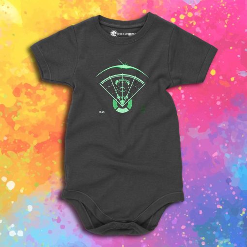 Alien Tracking Baby Onesie