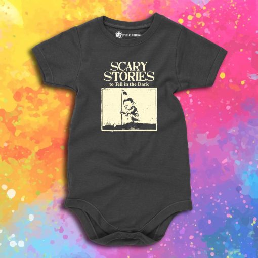 Alvin Schwartz Scary Stories to Tell in The Dark Baby Onesie