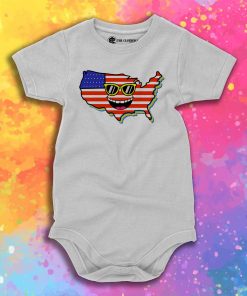 American Smile Baby Onesie