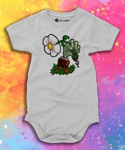 Apple Plant Vs Zombie Plant Baby Onesie