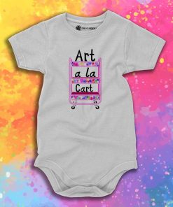 Art A La Cart Teacher Baby Onesie