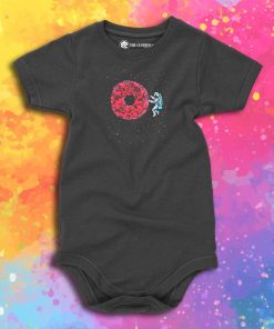 Astronaut Donut Baby Onesie