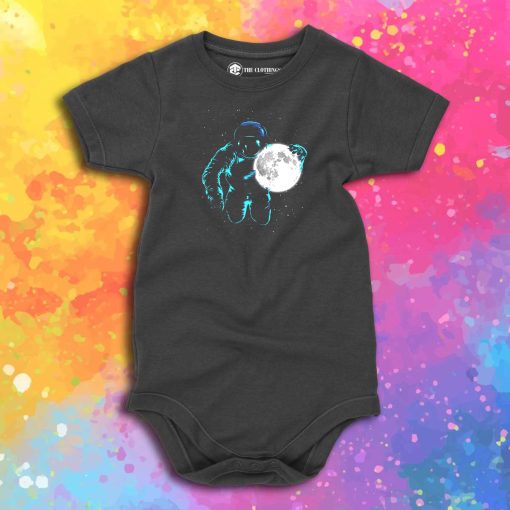 Astronaut Moon Baby Onesie