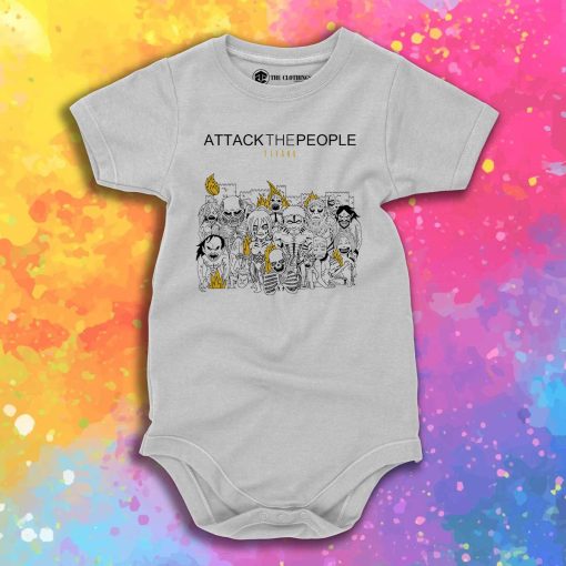 Attack the People Baby Onesie