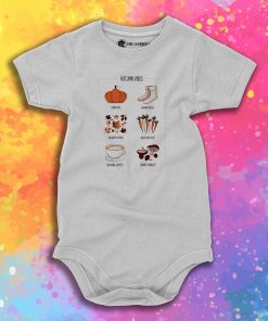 Autumn Vibes Baby Onesie