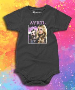 Avril Lavigne Homage Baby Onesie