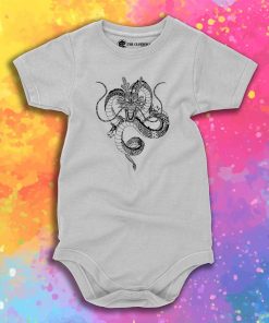 Aztec Dragon Baby Onesie