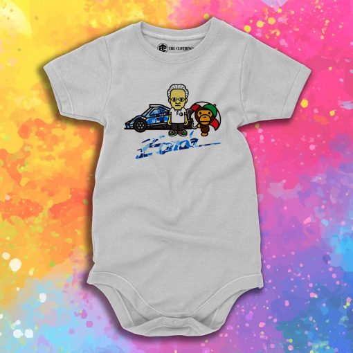 BAPE x Pagani Baby Milo Baby Onesie