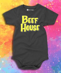 BEEF HOUSE Baby Onesie