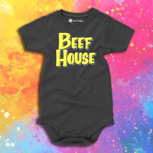 BEEF HOUSE Baby Onesie