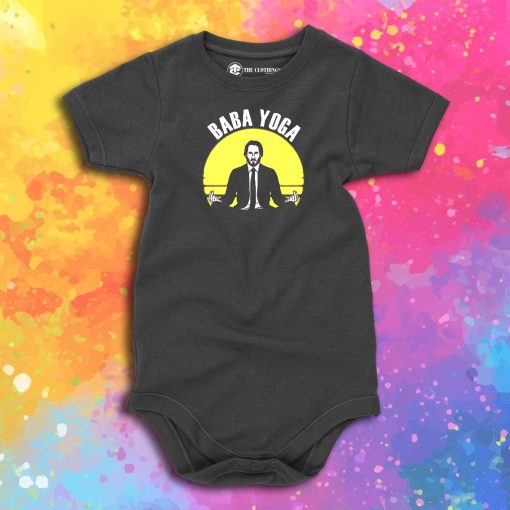 Baba Yoga Baby Onesie