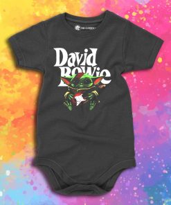 Baby Yoda Hug Guitar David Bowie Baby Onesie