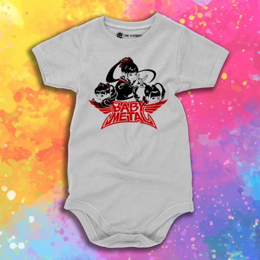 Babymetal Fox Karate Baby Onesie