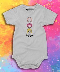 Back Street Idolswhite Baby Onesie