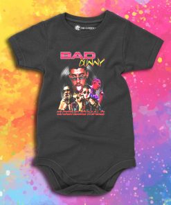 Bad Bunny El Conejo Malo 90s Baby Onesie