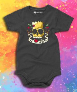 Bad To The Bone Baby Onesie