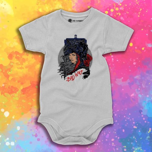 Bad Wolf Skinned Baby Onesie