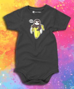 Bananya Sloth Baby Onesie