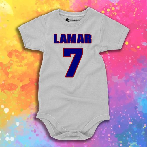 Basketball player Lamar Odom jersey 7 Baby Onesie