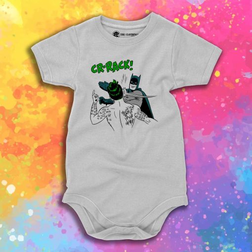 Batman vs Joker Baby Onesie