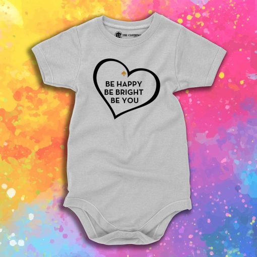 Be Happy Be Bright Be You Kate Spade Baby Onesie