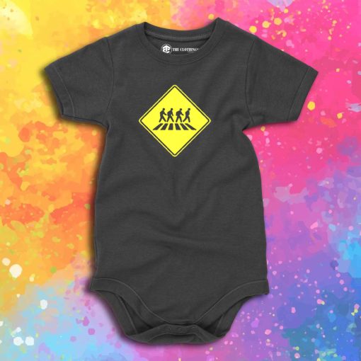 Beatles Crossing Baby Onesie