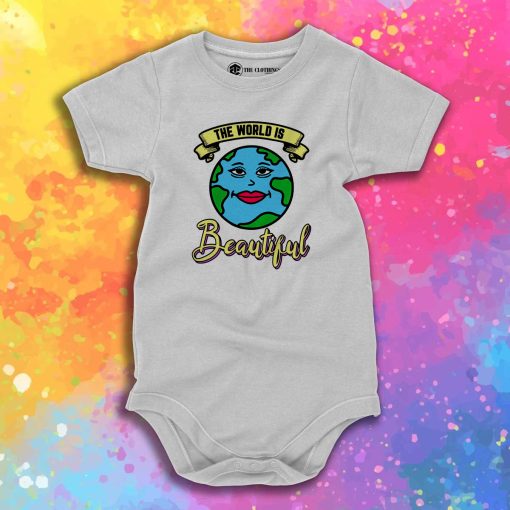 Beautiful World Baby Onesie