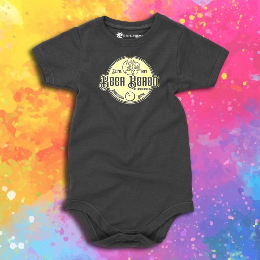 Beer Baron Baby Onesie