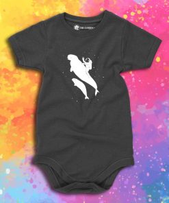 Beluga astronaut Baby Onesie