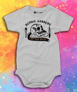 Bernie Sanders Eat The Rich Baby Onesie