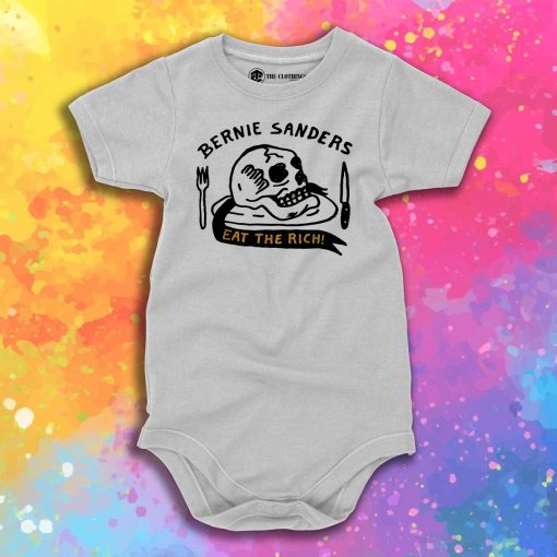 Bernie Sanders Eat The Rich Baby Onesie