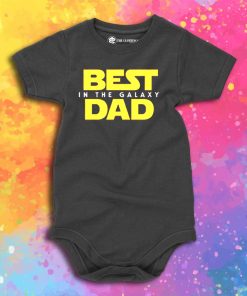 Best Dad in the Galaxy Baby Onesie