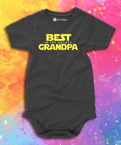 Best Grandpa in the Galaxy Baby Onesie