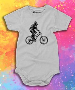 Bigfoot Mountain Bike Baby Onesie