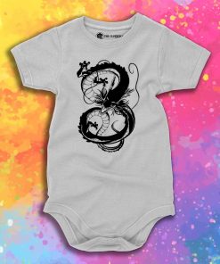 Black Dragon Baby Onesie