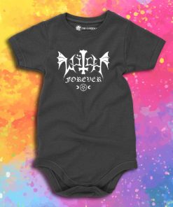 Black Metal Witch Goth Occult Baby Onesie