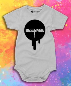 Black Milk Clothing Drip Logo Baby Onesie