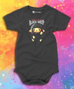 Black sheep Baby Onesie