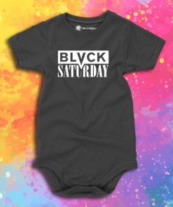 Blvck Saturday Baby Onesie