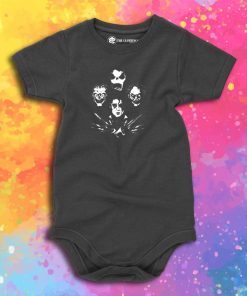 Bohemian Gothic Baby Onesie