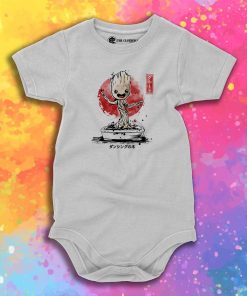 Bonsai Groot Baby Onesie