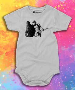 Born To Run Star Wars Style Baby Onesie