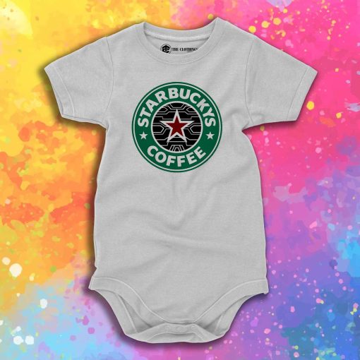 Bucky Barnes The Winter Soldier Coffee Baby Onesie