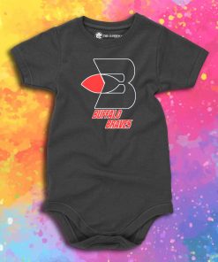 Buffalo Braves 70S Basketball Logo Baby Onesie