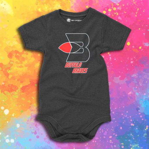 Buffalo Braves 70S Basketball Logo Baby Onesie